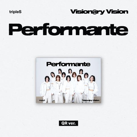 [SFKOREA] Visionary Vision (tripleS) - 1st Full Album [Performante] (QR Ver.)