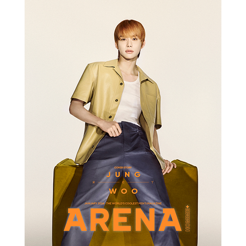 [SFKOREA] ARENA HOMME 2024.01 x NCT JUNGWOO A TYPE