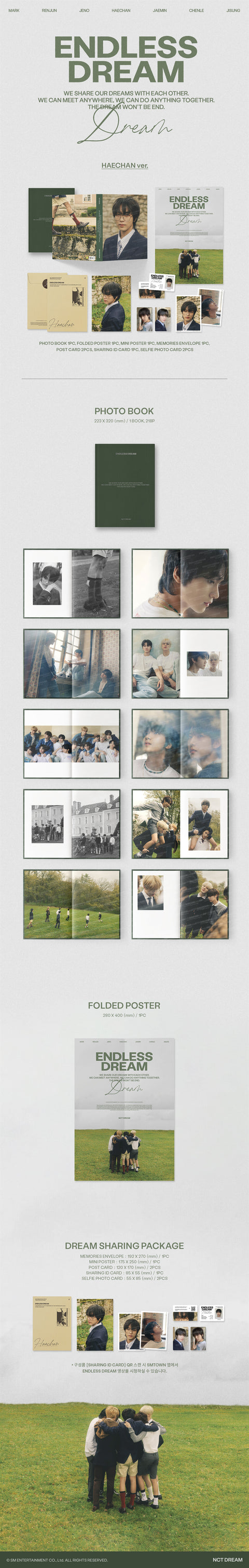 [PRE-ORDER] NCT DREAM - NCT DREAM PHOTOBOOK [ENDLESS DREAM] (JISUNG Ver.)