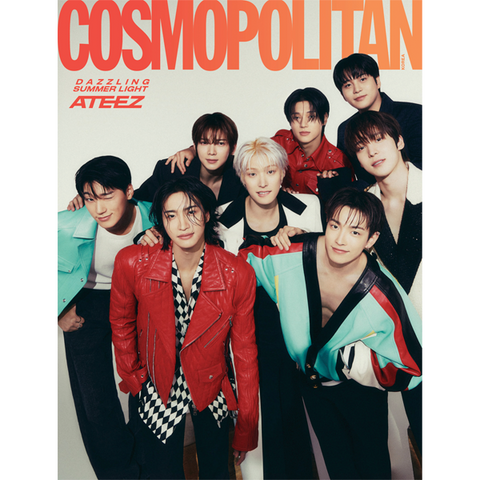 [SFKOREA] COSMOPOLITAN 2024.07 x ATEEZ A TYPE (GROUP)