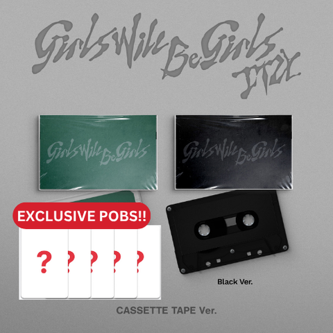 [PRE-ORDER] ITZY - [Girls Will Be Girls] (Cassette Tape Ver.) (+Makestar P.O.B)
