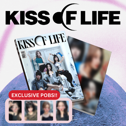 KISS OF LIFE - 3rd Mini Album [Lose Yourself] (Magazine Ver.) (+applemusic P.O.B)