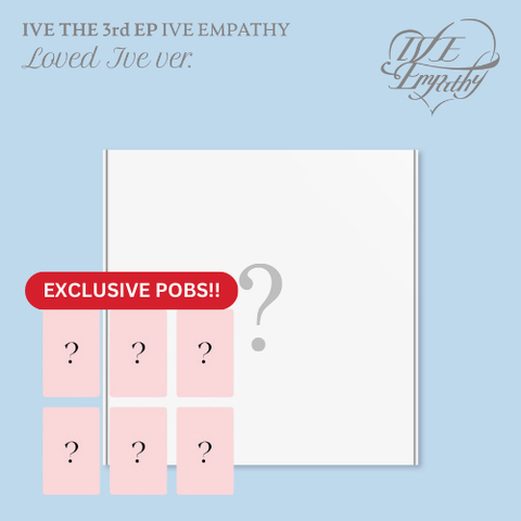 [PRE-ORDER] IVE - IVE THE 3rd EP [IVE EMPATHY] (LOVE IVE ver.) (Limited Ver.) (+applemusic P.O.B)