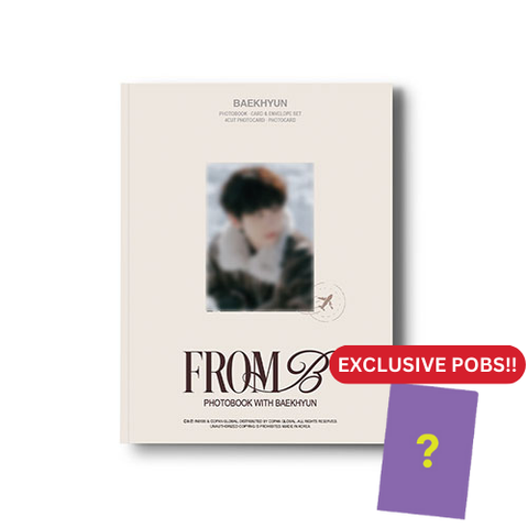 [PRE-ORDER] BAEKHYUN - SWISS PHOTOBOOK [FROM B] (B VER.) (+YES24 P.O.B)