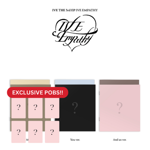 [PRE-ORDER] IVE - IVE THE 3rd EP [IVE EMPATHY] (+applemusic P.O.B)