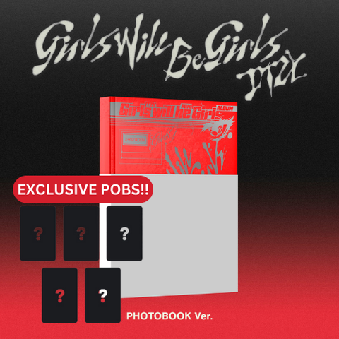 [PRE-ORDER] ITZY - [Girls Will Be Girls] (Photobook Ver.) (+Applemusic P.O.B)