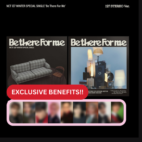 NCT 127 - Winter Special Single Album [Be There For Me] (127 STEREO Ver.) (with Applemusic Exclusive Benefits)