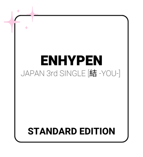 ENHYPEN- JAPAN 3RD SINGLE ALBUM [結 -YOU-] (Standard Edition)