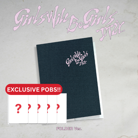 [PRE-ORDER] ITZY - [Girls Will Be Girls] (Folder Ver.) (+Makestar P.O.B)