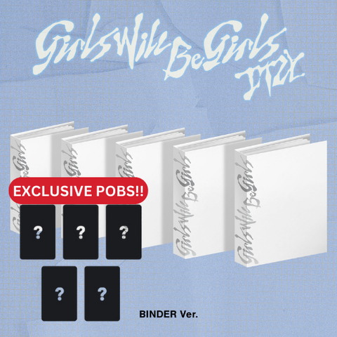 [PRE-ORDER] ITZY - [Girls Will Be Girls] (Binder Ver.) (+Applemusic P.O.B)