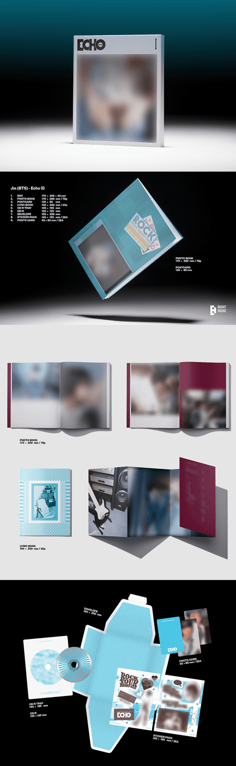 [PRE-ORDER] JIN (BTS) - 2nd mini album 'Echo' (+Soundwave P.O.B)