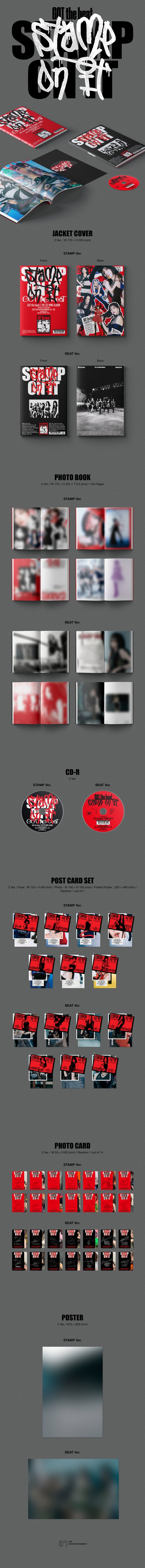 GOT the beat - 1st Mini Album [Stamp On It] (Random Ver.)