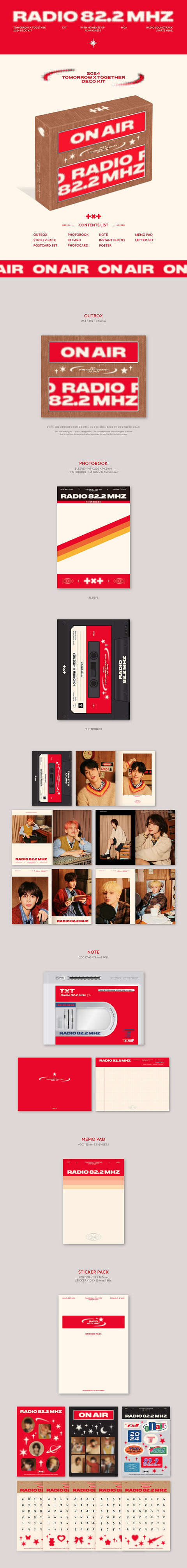 [SFKOREA] TXT (TOMORROW X TOGETHER) - 2024 DECO KIT