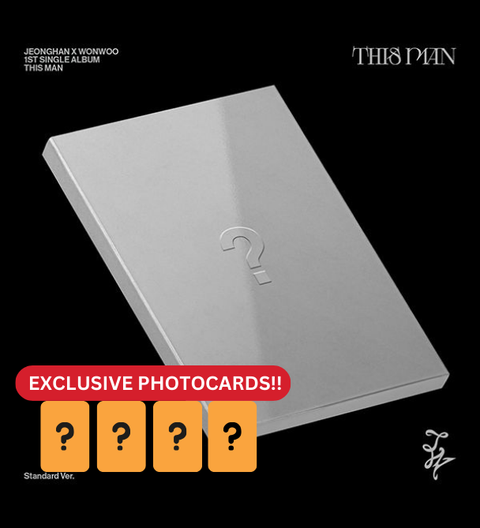 JEONGHANXWONWOO (SEVENTEEN) - 1ST SINGLE ALBUM [THIS MAN] (with Weverseshop Exclusive Benefits)