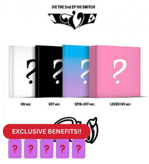 IVE - 2ND MINI ALBUM [IVE SWITCH] (with Makestar Exclusive Benefits)