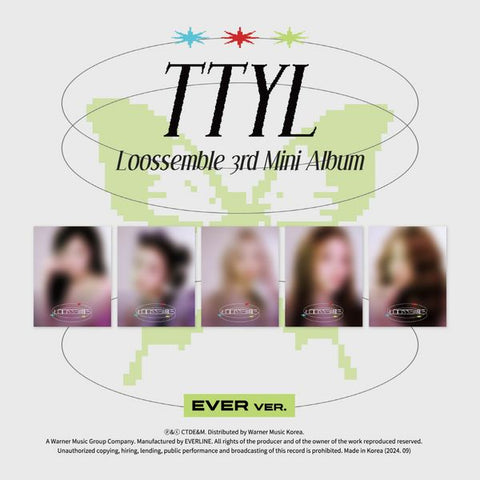 [SFKOREA] Loossemble - 3RD MINI ALBUM [TTYL] (EVER MUSIC ALBUM Ver.)