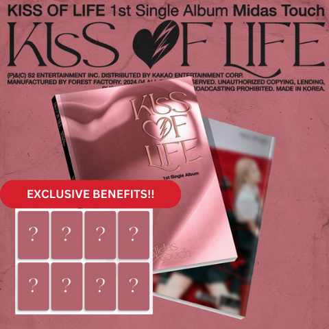 KISS OF LIFE - 1ST SINGLE ALBUM [Midas Touch] (Photobook Ver.) (with Applemusic Exclusive Benefits)