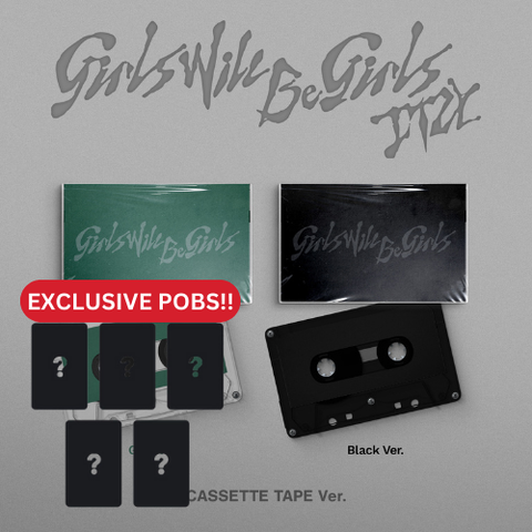 [PRE-ORDER] ITZY - [Girls Will Be Girls] (Cassette Tape Ver.) (+Applemusic P.O.B)