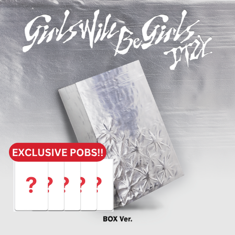 [PRE-ORDER] ITZY - [Girls Will Be Girls] (Box Ver.) (+Makestar P.O.B)