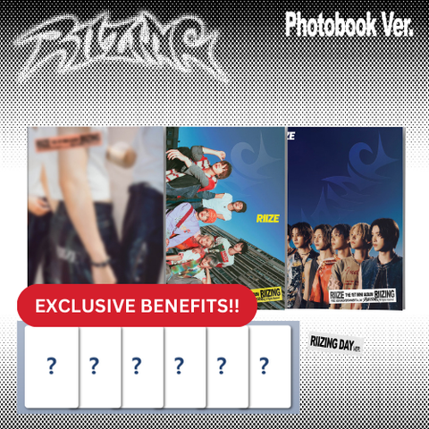 RIIZE - 1ST MINI ALBUM [RIIZING] (Photobook Ver.) (with Soundwave Exclusive Benefits)