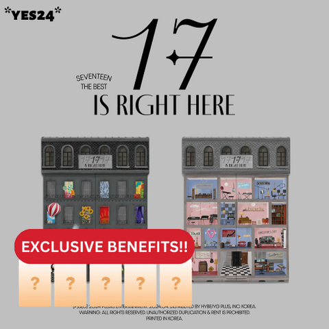 SEVENTEEN - BEST ALBUM [17 IS RIGHT HERE] (with YES24 Exclusive Benefits)