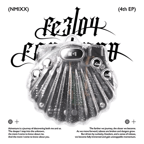 [SFKOREA] NMIXX - 4th mini album [Fe3O4: FORWARD] (Shell Ver.) (battery included)