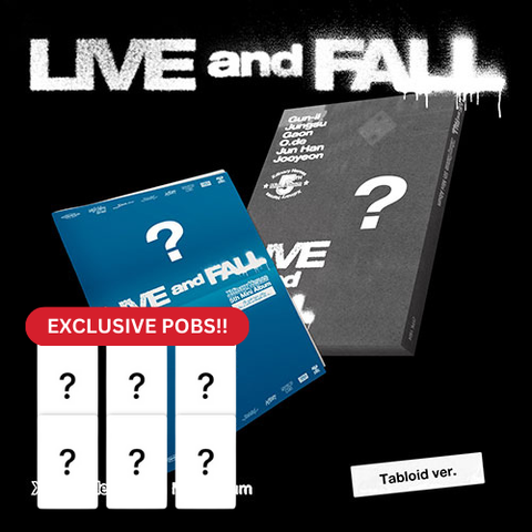 [PRE-ORDER] Xdinary Heroes - 5th Mini Album [LIVE and FALL] (Tabloid Ver.) (+soundwave P.OB)