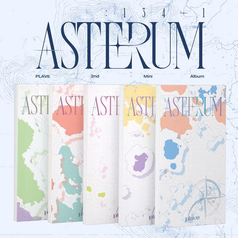 [SFKOREA] PLAVE - 2nd Mini Album [ASTERUM : 134-1]  (Mini CD Ver.) (Random Ver.)