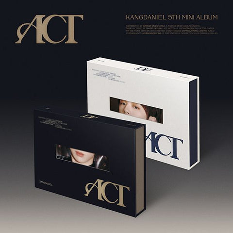 [SFKOREA] KANGDANIEL - 5th Mini Album [ACT]