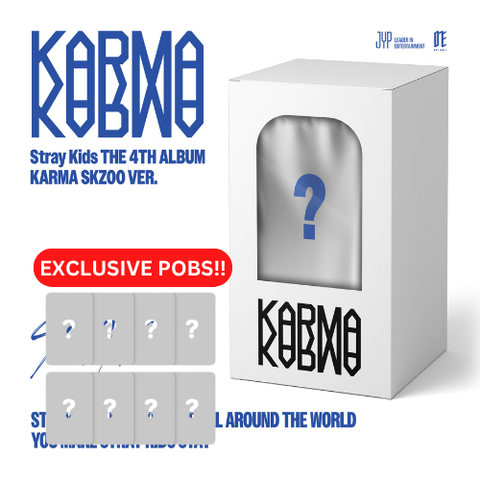 [PRE-ORDER] Stray Kids - 4th Full Album [KARMA] (SKZOO VER.) (+ MUSICPLANT P.O.B)