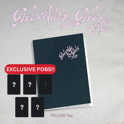 [PRE-ORDER] ITZY - [Girls Will Be Girls] (Folder Ver.) (+Applemusic P.O.B)