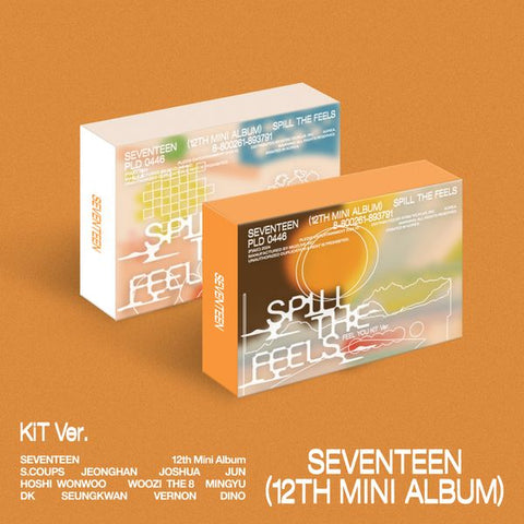 [SFKOREA] SEVENTEEN - 12th Mini Album [SPILL THE FEELS] (KiT Ver.)