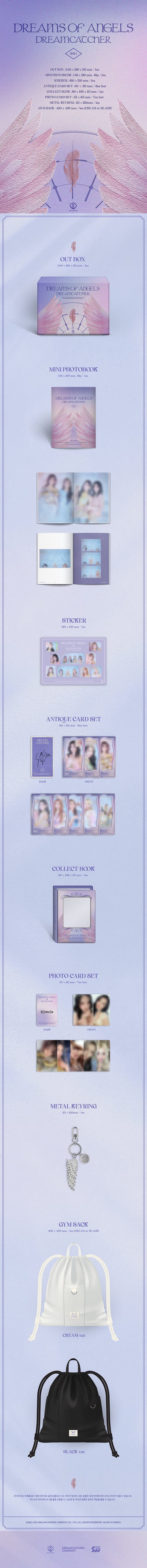 [SFKOREA] DREAMCATCHER - OFFICIAL MERCHANDISE [Dreams of Angels]