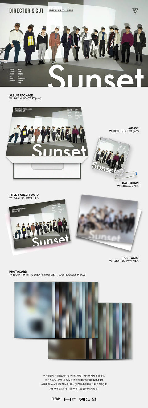 [SFKOREA] SEVENTEEN - SPECIAL ALBUM [DIRECTOR'S CUT] (KiT Ver.)