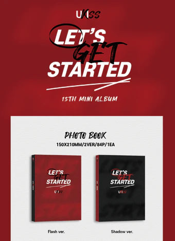 UKISS - 13TH MINI ALBUM [LET'S GET STARTED]