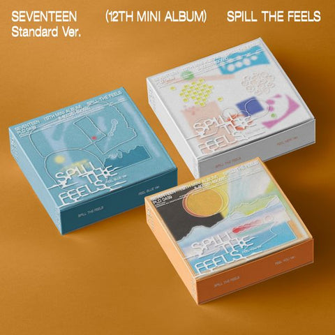 [PRE-ORDER] SEVENTEEN - 12th Mini Album [SPILL THE FEELS] (+ Makestar P.O.B)