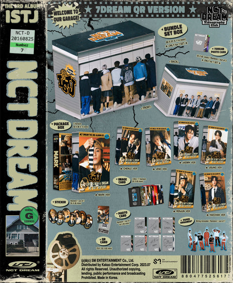 NCT DREAM - The 3rd Album [ISTJ] (7DREAM QR Ver.)