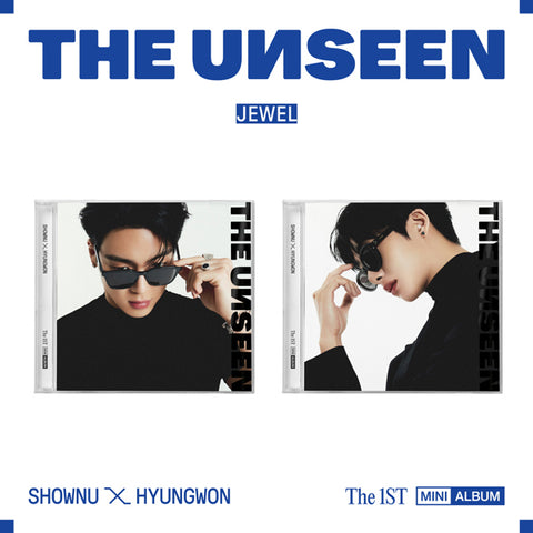 [SFKOREA] SHOWNU X HYUNGWON - 1ST MINI ALBUM [THE UNSEEN] (Jewel Ver.)