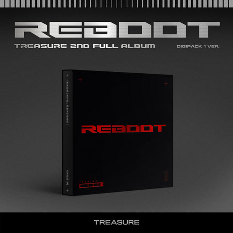 [SFKOREA] TREASURE - 2ND FULL ALBUM [REBOOT] (DIGIPACK Ver.)