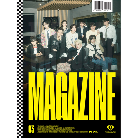 TREASURE - TREASURE 3RD ANNIVERSARY MAGAZINE