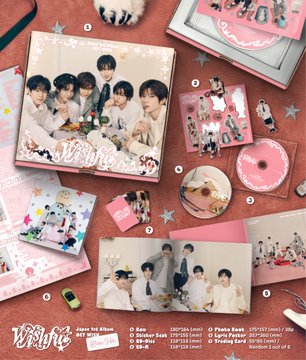 [PRE-ORDER] NCT WISH - Japan 1st Full Album [WISHFUL] (Christmas Gift Box Ver.)