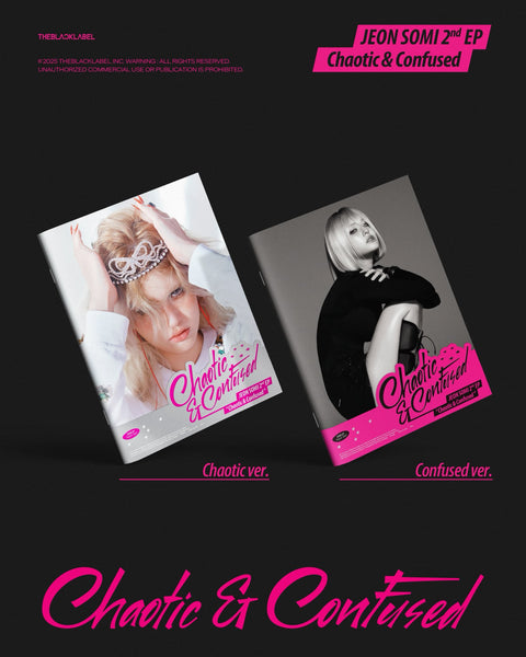 [PRE-ORDER] JEON SOMI - 2nd EP ALBUM ‘Chaotic & Confused’ (2 TYPES Random)