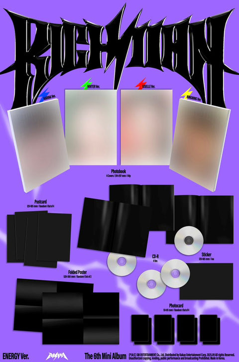 [PRE-ORDER] aespa - 6th mini album [Rich Man] (ENERGY Ver.)