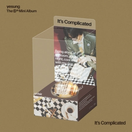 YESUNG (SUPER JUNIOR) - 6th Mini Album [It's Complicated] (Special Ver.)