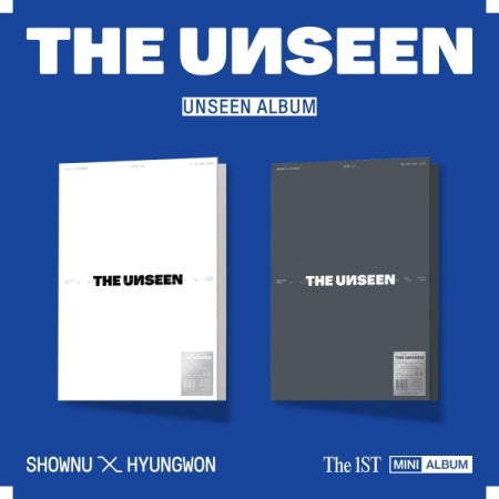 SHOWNU X HYUNGWON - 1ST MINI ALBUM [THE UNSEEN] (UNSEEN Album)