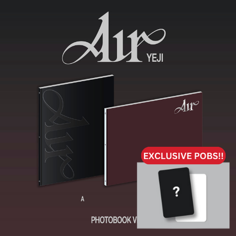 [PRE-ORDER] YEJI (ITZY) - [Air] (Photobook Ver.) (+JYPSHOP P.O.B)