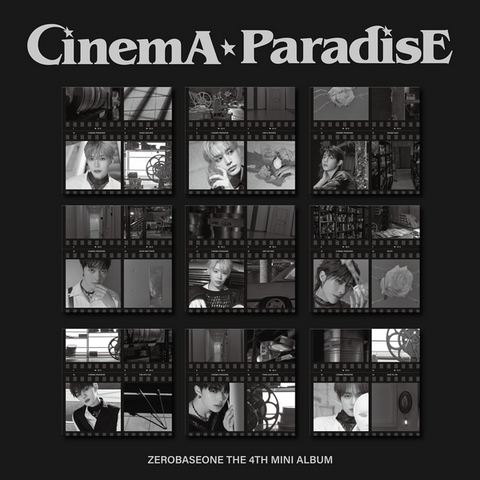 (MEMBER OPTION) ZEROBASEONE - 4TH MINI ALBUM [CINEMA PARADISE] (Digipack Ver.)