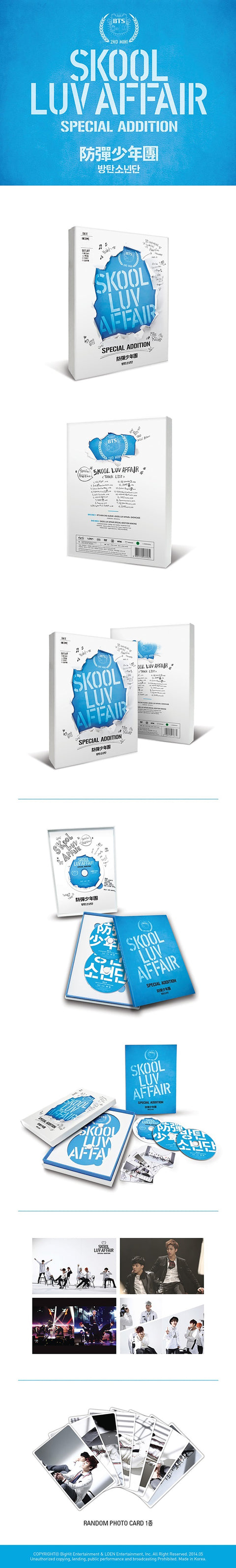 BTS - Mini Album Vol.2 [Skool Luv Affair] (Special Addition) (reissue)