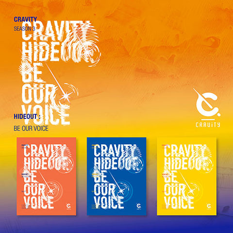 [SFKOREA] CRAVITY - Album SEASON3. [HIDEOUT: BE OUR VOICE] (Random Ver.)