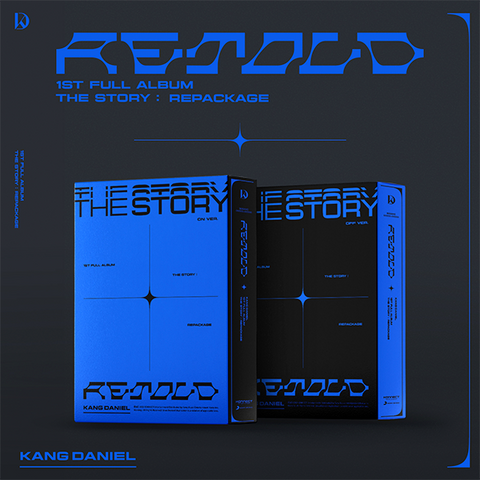 KANG DANIEL - 1ST FULL ALBUM [Retold] Repackage (Random Ver.)